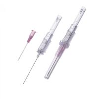 Катетер в/в с автозащитой без крыльев, без инъекционного порта, 20G, полиуретан